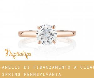 Anelli di fidanzamento a Clear Spring (Pennsylvania)