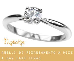 Anelli di fidanzamento a Hide-A-Way Lake (Texas)