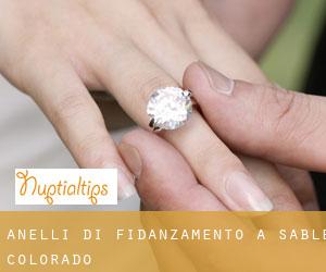 Anelli di fidanzamento a Sable (Colorado)