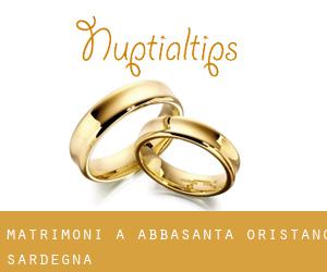 matrimoni a Abbasanta (Oristano, Sardegna)