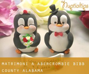 matrimoni a Abercrombie (Bibb County, Alabama)