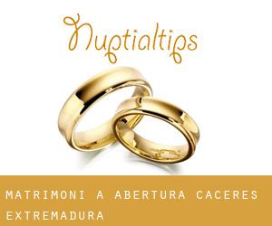 matrimoni a Abertura (Caceres, Extremadura)