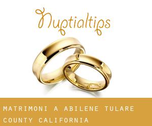 matrimoni a Abilene (Tulare County, California)