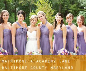 matrimoni a Academy Lane (Baltimore County, Maryland)