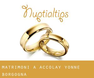 matrimoni a Accolay (Yonne, Borgogna)