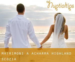 matrimoni a Acharra (Highland, Scozia)