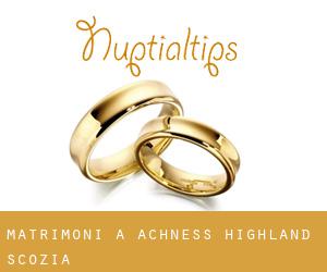 matrimoni a Achness (Highland, Scozia)