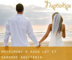 matrimoni a Agen (Lot-et-Garonne, Aquitania)