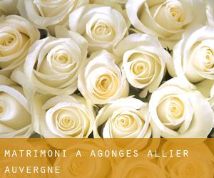 matrimoni a Agonges (Allier, Auvergne)