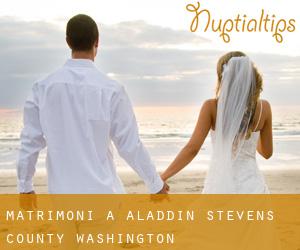 matrimoni a Aladdin (Stevens County, Washington)