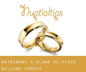 matrimoni a Alano di Piave (Belluno, Veneto)