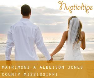 matrimoni a Albeison (Jones County, Mississippi)
