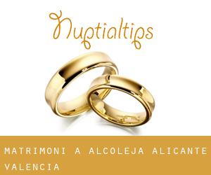matrimoni a Alcoleja (Alicante, Valencia)
