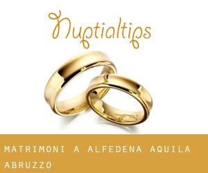 matrimoni a Alfedena (Aquila, Abruzzo)