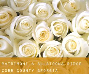 matrimoni a Allatoona Ridge (Cobb County, Georgia)