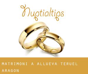 matrimoni a Allueva (Teruel, Aragon)