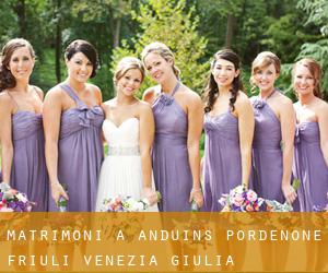 matrimoni a Anduins (Pordenone, Friuli Venezia Giulia)