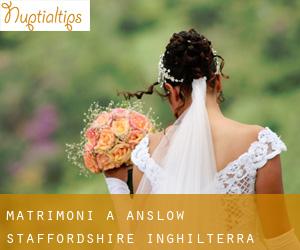 matrimoni a Anslow (Staffordshire, Inghilterra)