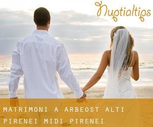 matrimoni a Arbéost (Alti Pirenei, Midi-Pirenei)