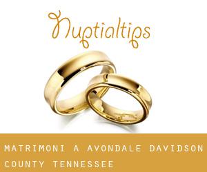 matrimoni a Avondale (Davidson County, Tennessee)