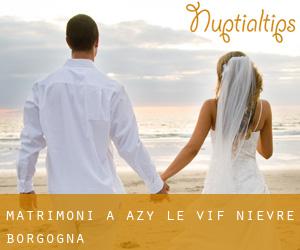 matrimoni a Azy-le-Vif (Nièvre, Borgogna)
