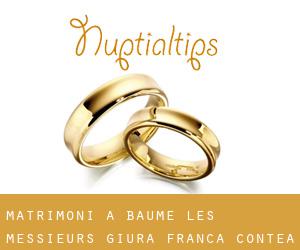 matrimoni a Baume-les-Messieurs (Giura, Franca Contea)