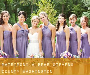 matrimoni a Bear (Stevens County, Washington)