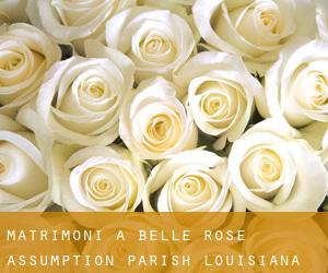 matrimoni a Belle Rose (Assumption Parish, Louisiana)