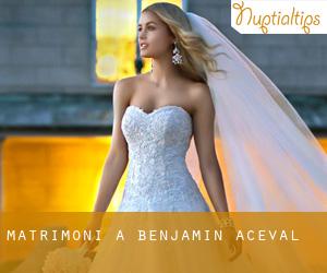 matrimoni a Benjamín Aceval