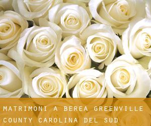 matrimoni a Berea (Greenville County, Carolina del Sud)