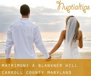 matrimoni a Blankner Hill (Carroll County, Maryland)