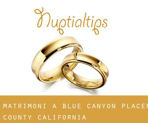matrimoni a Blue Canyon (Placer County, California)