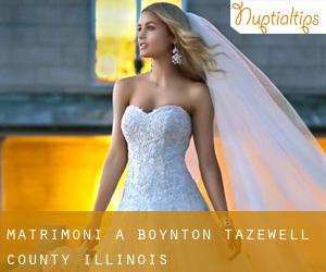matrimoni a Boynton (Tazewell County, Illinois)