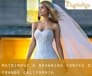 matrimoni a Browning (Contea di Orange, California)