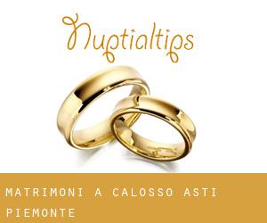 matrimoni a Calosso (Asti, Piemonte)