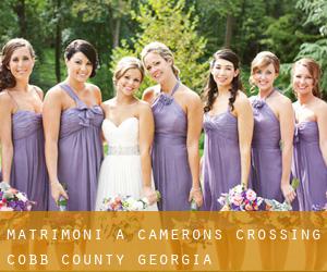 matrimoni a Camerons Crossing (Cobb County, Georgia)