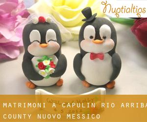matrimoni a Capulin (Rio Arriba County, Nuovo Messico)