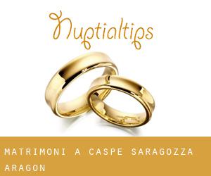 matrimoni a Caspe (Saragozza, Aragon)