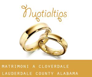 matrimoni a Cloverdale (Lauderdale County, Alabama)