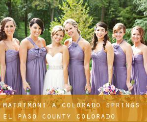 matrimoni a Colorado Springs (El Paso County, Colorado)