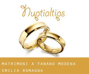 matrimoni a Fanano (Modena, Emilia-Romagna)