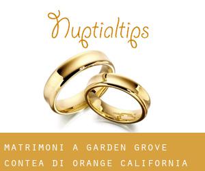matrimoni a Garden Grove (Contea di Orange, California)