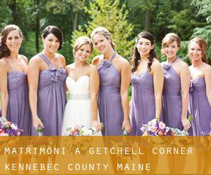 matrimoni a Getchell Corner (Kennebec County, Maine)