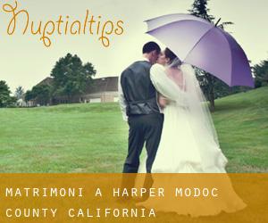 matrimoni a Harper (Modoc County, California)