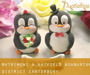 matrimoni a Hatfield (Ashburton District, Canterbury)