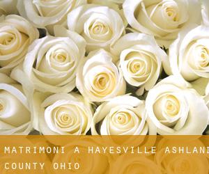 matrimoni a Hayesville (Ashland County, Ohio)