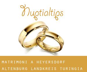 matrimoni a Heyersdorf (Altenburg Landkreis, Turingia)