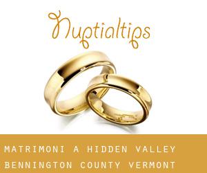 matrimoni a Hidden Valley (Bennington County, Vermont)
