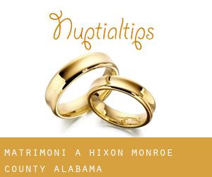 matrimoni a Hixon (Monroe County, Alabama)
