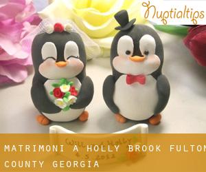 matrimoni a Holly Brook (Fulton County, Georgia)